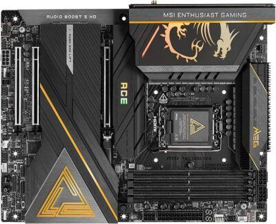 ����������� ����� MSI MEG Z890 ACE Soc-1851 Intel Z890 4xDDR5 ATX AC`97 8ch(7.1) 10Gigabit RAID+HDMI