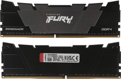 ������ DDR4 2x8GB 3200MHz Kingston KF432C16RB2K2/16 Fury Renegade Black RTL Gaming PC4-25600 CL16 DIMM 288-pin 1.35� kit dual rank � ���������� Ret