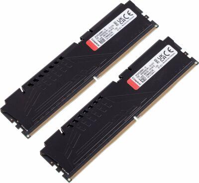 ������ DDR5 2x16Gb 5200MHz Kingston KF552C40BBK2-32 Fury Beast RTL Gaming PC5-41600 CL40 DIMM 288-pin 1.25� kit single rank � ���������� Ret
