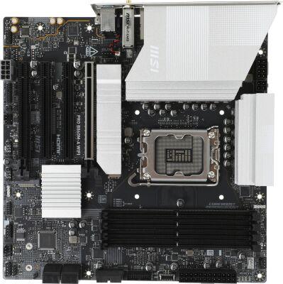 ����������� ����� MSI PRO B860M-A WIFI Soc-1851 Intel B860 4xDDR5 mATX AC`97 8ch(7.1) 5Gigabit RAID+HDMI+DP