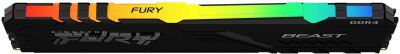 ������ DDR4 32GB 3200MHz Kingston KF432C16BB2A/32 Fury Beast RGB RTL Gaming PC4-25600 CL16 DIMM 288-pin 1.35� dual rank � ���������� Ret