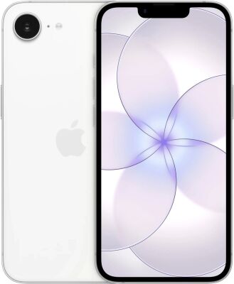 �������� Apple A3634 iPhone 17e 256Gb 8Gb ����� �������� 3G 4G 1Sim 6.1" 1170x2532 iOS 26 48Mpix 802.11 a/b/g/n/ac/ax NFC GPS Protect