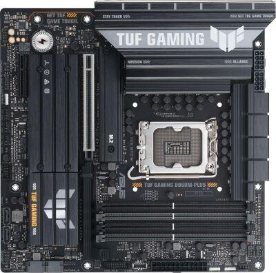 ����������� ����� Asus TUF GAMING B860M-PLUS Soc-1851 Intel B860 4xDDR5 mATX AC`97 8ch(7.1) 2.5Gg RAID+HDMI+DP