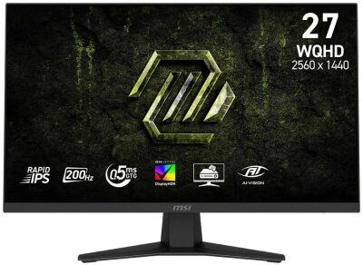 ������� MSI 27" Mag 274QF E20 ������ IPS LED 16:9 HDMI ����������� 1200:1 250cd 178��/178�� 2560x1440 200Hz DP Quad 2K (1440p) 4.9��