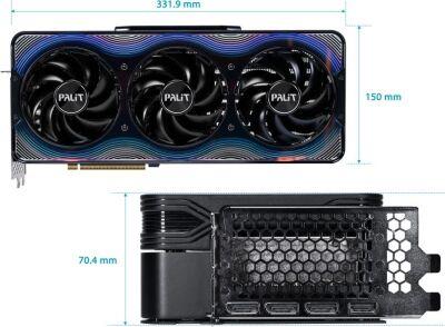 ���������� Palit PCI-E 5.0 PA-RTX5090 GAMEROCK NVIDIA GeForce RTX 5090 32Gb 512bit GDDR7 2017/28000 HDMIx1 DPx3 HDCP Ret