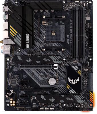 ����������� ����� Asus TUF GAMING B550-PLUS WIFI II Soc-AM4 AMD B550 4xDDR4 ATX AC`97 8ch(7.1) 2.5Gg RAID+HDMI+DP