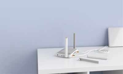 ������ ������������ Keenetic Netcraze Hopper 4G+ (NC-2312) AX3000 10/100/1000BASE-TX/4G cat.6 �����