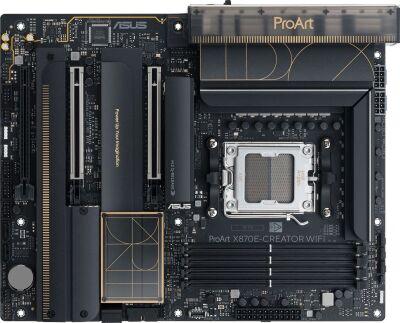 ����������� ����� Asus PROART X870E-CREATOR WIFI Socket AM5 AMD X870E 4xDDR5 ATX AC`97 8ch(7.1) 1 x 10Gigabit + 1 x 2.5Gigabit RAID+HDMI+DP