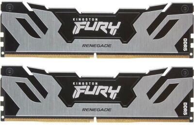 ������ DDR5 2x48GB 6000MHz Kingston KF560C32RSK2-96 Fury Renegade Silver RTL Gaming PC5-48000 CL32 DIMM 288-pin 1.35� single rank � ���������� Ret