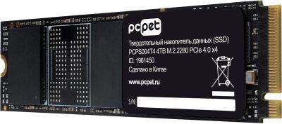���������� SSD PC Pet PCIe 4.0 x4 4TB PCPS004T4 M.2 2280 OEM