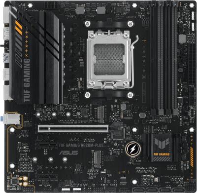 ����������� ����� Asus TUF GAMING A620M-PLUS Socket AM5 AMD A620 4xDDR5 mATX AC`97 8ch(7.1) 2.5Gg RAID+HDMI+DP