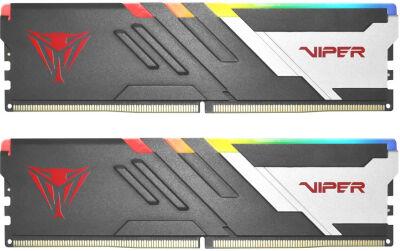 ������ DDR5 2x16Gb 5600MHz Patriot PVVR532G560C36K Viper Venom RGB RTL Gaming PC5-44800 CL36 DIMM 288-pin 1.25� � ���������� Ret