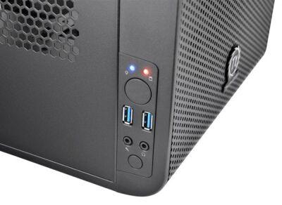 ������ Thermaltake Core V1 ������ ��� �� miniITX 1x200mm 2xUSB3.0 audio bott PSU