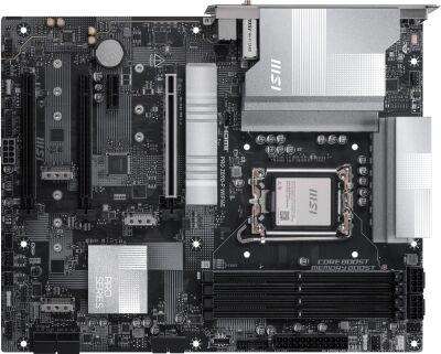����������� ����� MSI PRO Z890-P WIFI6E Soc-1851 Intel Z890 4xDDR5 ATX AC`97 8ch(7.1) 5Gigabit RAID+HDMI+DP