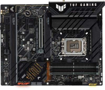 ����������� ����� Asus TUF GAMING Z690-PLUS WIFI Soc-1700 Intel Z690 4xDDR5 ATX AC`97 8ch(7.1) 2.5Gg RAID+HDMI+DP