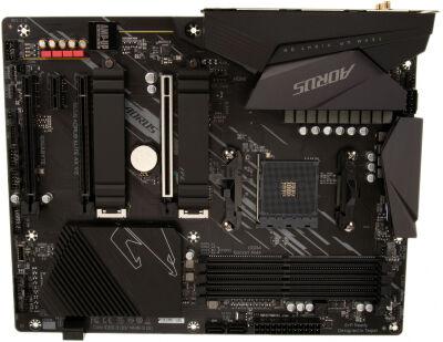 ����������� ����� Gigabyte B550 AORUS ELITE AX V2 Soc-AM4 AMD B550 4xDDR4 ATX AC`97 8ch(7.1) 2.5Gg RAID+HDMI+DP