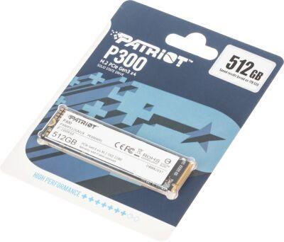 ���������� SSD Patriot PCIe 3.0 x4 512GB P300P512GM28 P300 M.2 2280
