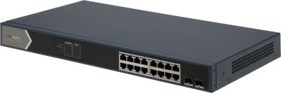 ���������� Hikvision DS-3E0518P-E/M(B) (L2) 16x1����/� 2SFP 16PoE 125W �������������