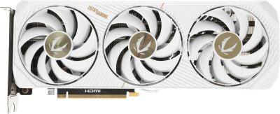 ���������� Zotac PCI-E 5.0 RTX 5070 AMP WHITE ED NVIDIA GeForce RTX 5070 12Gb 192bit GDDR7 2587/28000 HDMIx1 DPx3 HDCP Ret