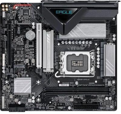 ����������� ����� Gigabyte B860M EAGLE Soc-1851 Intel B860 2xDDR5 mATX AC`97 8ch(7.1) 2.5Gg RAID+HDMI+DP