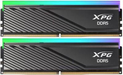 Модуль памяти DIMM DDR5-6400 32GB (16GBx2) RGB AX5U6400C3216G-DTLABRBK ADATA