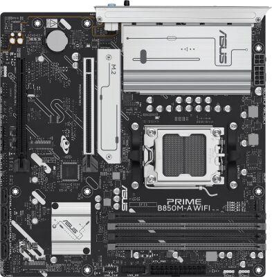 ����������� ����� Asus PRIME B850M-A WIFI Socket AM5 AMD B850 4xDDR5 mATX AC`97 8ch(7.1) 2.5Gg RAID+VGA+HDMI+DP