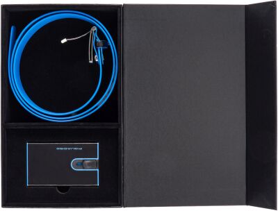 ����� ���������� ������� Piquadro Blue Square CUBOX15B2R/N ������/����� ��� ��������� ���� 125�3.5�� ������ �����.����