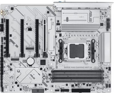 ����������� ����� Asus B650E MAX GAMING WIFI W Socket AM5 AMD B650 4xDDR5 ATX AC`97 8ch(7.1) 2.5Gg RAID+HDMI+DP