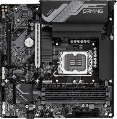 ����������� ����� Gigabyte B760M GAMING X DDR4 GEN5 Soc-1700 Intel B760 4xDDR4 mATX AC`97 8ch(7.1) 2.5Gg RAID+HDMI+DP