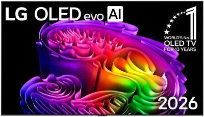 ��������� OLED LG 65" OLED65G6RLA.ARU �������� ������� 4K Ultra HD 120Hz DVB-T2 DVB-C DVB-S2 USB WiFi Smart TV (RUS)
