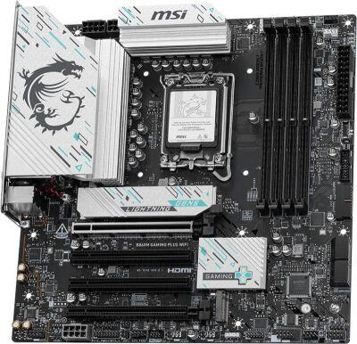 ����������� ����� MSI B860M GAMING PLUS WIFI Soc-1851 Intel B860 4xDDR5 mATX AC`97 8ch(7.1) 5Gigabit RAID+HDMI+DP