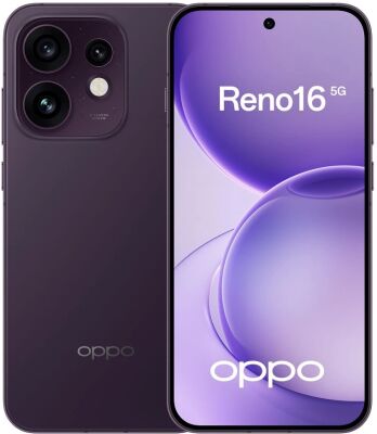 �������� Oppo CPH2865 Reno16 5G 256Gb 12Gb ���������� �������� 3G 4G 2Sim 6.32" 1216x2640 Android 16 50Mpix 802.11 a/b/g/n/ac/ax NFC GPS Protect