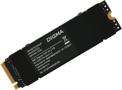 ���������� SSD Digma PCIe 4.0 x4 2TB DGST4002TG33T Top G3 M.2 2280