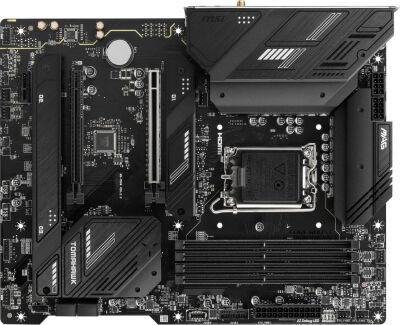 ����������� ����� MSI MAG B760 TOMAHAWK WIFI Soc-1700 Intel B760 4xDDR5 ATX AC`97 8ch(7.1) 2.5Gg+VGA+HDMI+DP