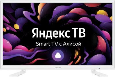 ��������� LED Yuno 24" ULX-24TCSW222 ������.�� ����� HD 50Hz DVB-T2 DVB-C DVB-S2 WiFi Smart TV (RUS)
