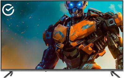 ��������� QLED Sber 55" SDX-55UQ6000DGA ����� �� Frameless �����-����� 4K Ultra HD 60Hz DVB-T DVB-T2 DVB-C DVB-S DVB-S2 USB WiFi Smart TV