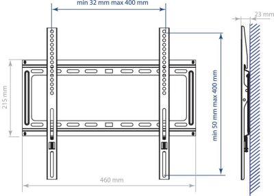 ��������� ��� ���������� Kromax IDEAL-3 ������ 22"-65" ����.50�� ��������� �������������