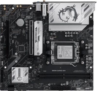 ����������� ����� MSI B850M GAMING WIFI Socket AM5 AMD B850 2xDDR5 mATX AC`97 8ch(7.1) 2.5Gg RAID+HDMI+DP
