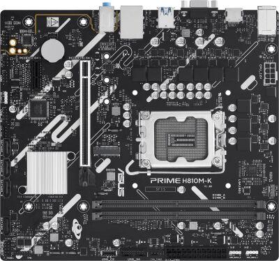 ����������� ����� Asus PRIME H810M-K Soc-1851 Intel H810 2xDDR5 mATX AC`97 8ch(7.1) GbLAN RAID+VGA+HDMI