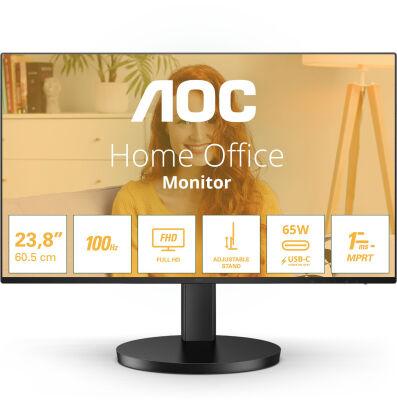 ������� AOC 27" 27B3CF2 ������ IPS LED 1ms 16:9 HDMI M/M ������� HAS 250cd 178��/178�� 1920x1080 100Hz FHD USB 5.56��