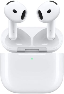 ��������� �������� Apple AirPods 4 ANC A3055/A3056/A3059 ����� ������������ bluetooth � ����� �������� (MXP93HN/A)