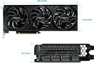 ���������� Palit PCI-E 5.0 PA-RTX5060Ti INFINITY 3 OC NVIDIA GeForce RTX 5060TI 16Gb 128bit GDDR7 2407/28000 HDMIx1 DPx3 HDCP Ret