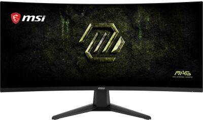 ������� MSI 34" Mag 346CQDF E20 ������ VA LED 21:9 HDMI ������� 300cd 178��/178�� 3440x1440 200Hz DP 2K 6.37��