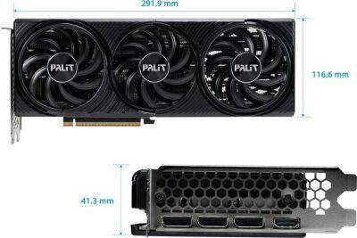 ���������� Palit PCI-E 5.0 PA-RTX5070 Infinity 3 OC NVIDIA GeForce RTX 5070 12Gb 192bit GDDR7 2325/28000 HDMIx1 DPx3 HDCP Ret