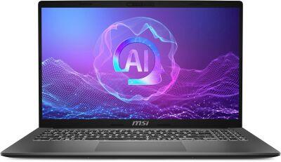 ������� MSI Modern A15 AI+ F3HMG-040XRU Ryzen AI 5 330 16Gb SSD512Gb AMD Radeon 820M 15.6" IPS FHD (1920x1080) ��� �� grey WiFi BT Cam (9S7-15SK21-040)