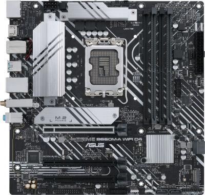 ����������� ����� Asus PRIME B660M-A WIFI D4 Soc-1700 Intel B660 4xDDR4 mATX AC`97 8ch(7.1) GbLAN RAID+HDMI+DP