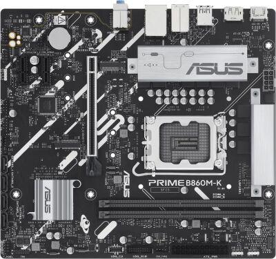 ����������� ����� Asus PRIME B860M-K Soc-1851 Intel B860 2xDDR5 mATX AC`97 8ch(7.1) 2.5Gg RAID+HDMI+DP