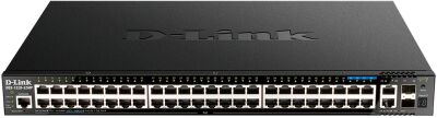 ���������� D-Link DGS-1520-52MP/A2A (L3) 48x1����/� 2x10����/� 4x2.5����/� 2SFP+ 48PoE+ 370W �����������