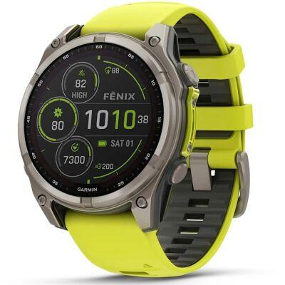 �����-���� Garmin Fenix 8 Solar 47�� 1.3" MIP ����.����������� ���.������ (010-02906-21)