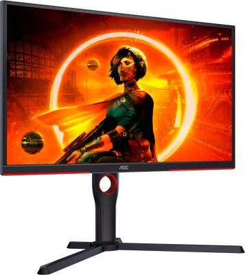 ������� AOC 24.5" Gaming 25G3ZM ������/������� VA LED 16:9 HDMI ������� HAS Piv 300cd 178��/178�� 1920x1080 240Hz FreeSync DP FHD 4.24��